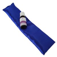 Lavender Eye Pillow cobalt blue with lavender essential oil